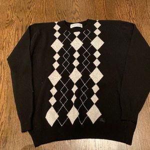 Burberry argyle sweater, size: M (112cm)